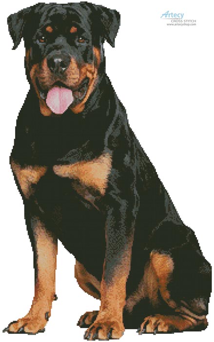 (image for) Rottweiler Sitting